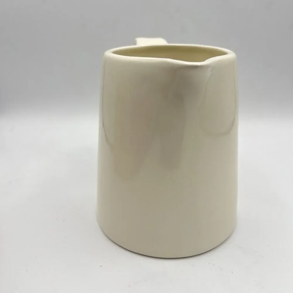 Pottery Barn Studio By Barbara Eugene Ivory White Creamer Pitcher